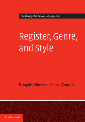 Register, Genre, and Style - Douglas Biber, Susan Conrad