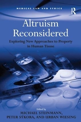 Altruism Reconsidered - Peter Sýkora, Urban Wiesing
