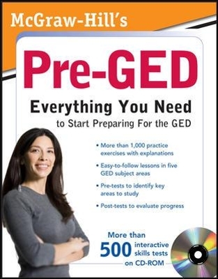 McGraw-Hill's Pre-GED with CD-ROM -  McGraw-Hill