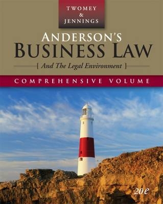 Anderson's Business Law - David P. Twomey, Marianne Jennings