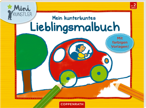 Mein kunterbuntes Lieblingsmalbuch