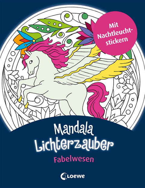 Mandala-Lichterzauber - Fabelwesen