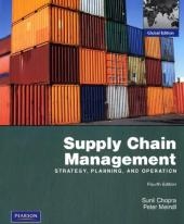 Supply Chain Management - Sunil Chopra, Peter Meindl