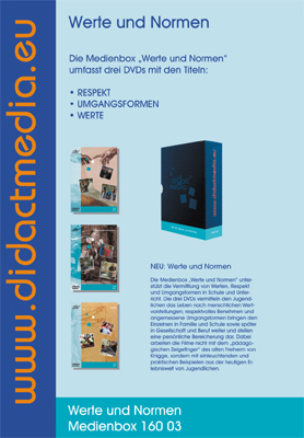Medienbox: Werte und Normen, 3 DVD's - Jürgen Weber