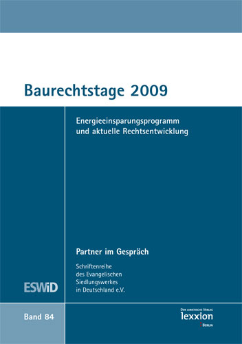 Baurechtstage 2009 - 