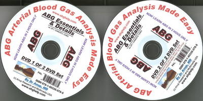 ABG -- Arterial Blood Gas Analysis Made Easy - 2 DVD Set (PAL Format) - Dr A B Anup