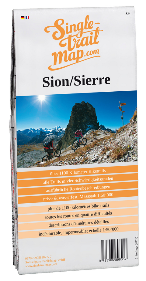 Singletrail Map 039 Sion/Sierre - Thomas Giger