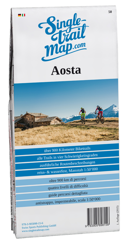 Singletrail Map 050 Aosta - Thomas Giger
