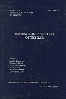 Immunologic Diseases of the Ear - 