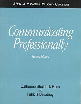 Communicating Professionally - 
