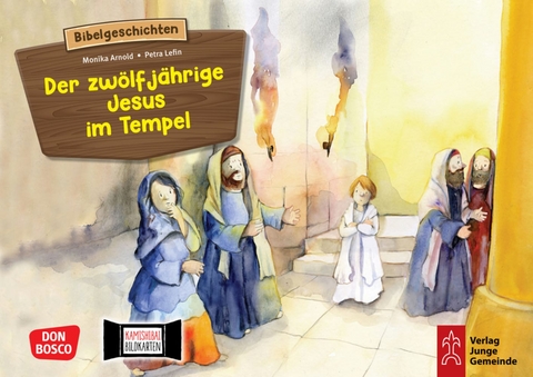 Der zwölfjährige Jesus im Tempel, Kamishibai Bildkartenset - Monika Arnold