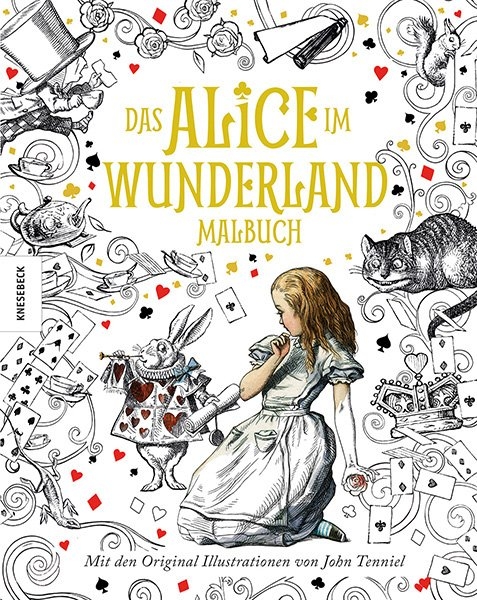 Das Alice im Wunderland Malbuch - Lewis Carroll