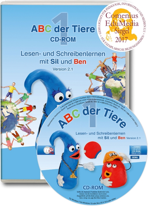 ABC der Tiere 1 – CD-ROM, Klassenversion, Einzellizenz · Neubearbeitung - Klaus Kuhn, Kerstin Mrowka-Nienstedt