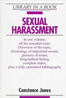 Sexual Harassment - Constance Jones