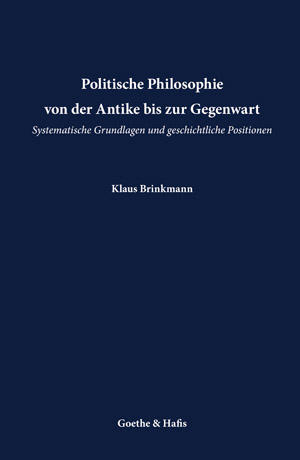 Politische Philosophie - Klaus Brinkmann