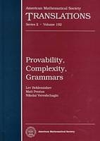 Provability, Complexity, Grammars