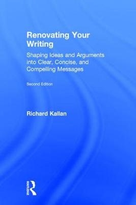 Renovating Your Writing -  Richard Kallan