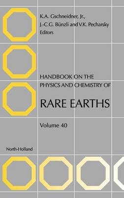 Handbook on the Physics and Chemistry of Rare Earths - 