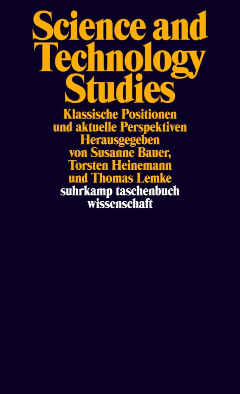Science and Technology Studies - 