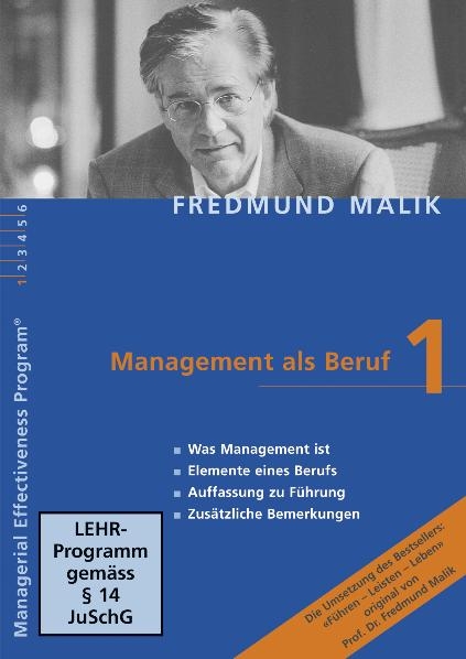 Management als Beruf - Fredmund Malik