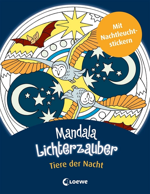 Mandala-Lichterzauber - Tiere der Nacht