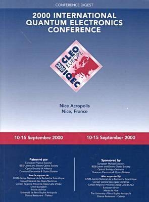 2000 European Quantam Electronics Conf (Eqec) - 