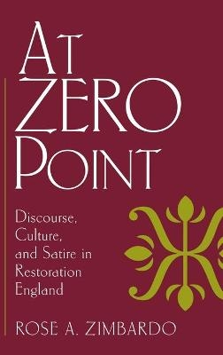 At Zero Point - Rose A. Zimbardo
