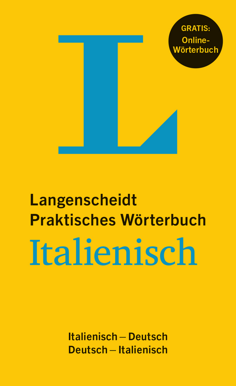 Langenscheidt Praktisches Wörterbuch Italienisch - Buch mit Online-Anbindung - 