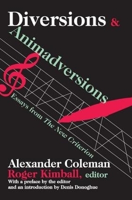 Diversions and Animadversions - Alexander Coleman