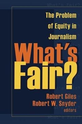 What's Fair? - Geoff Dench