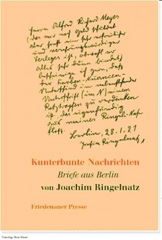 Kunterbunte Nachrichten - Joachim Ringelnatz