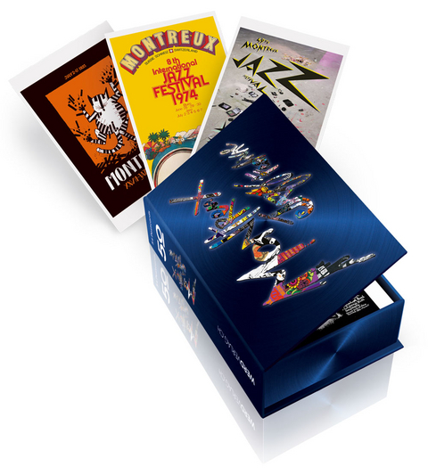 Postkartenbox 50 Jahre Montreux Jazz Festival - 