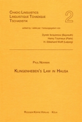 Klingenheben’s Law in Hausa - Paul Newman