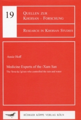 Medicine Experts of the /Xam San - Ansie Hoff