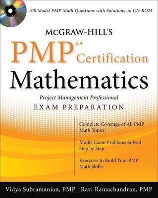 McGraw-Hill's PMP Certification Mathematics with CD-ROM - Vidya Subramanian, Ravi Ramachandran