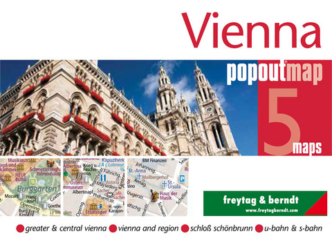 Vienna - Wien, PopOut Map - 