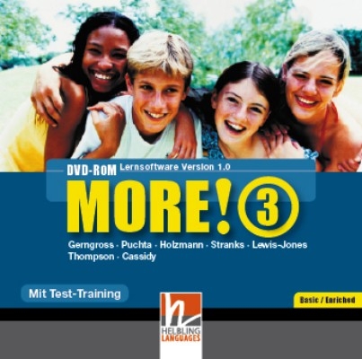 MORE! 3 DVD-ROM mit Schularbeiten-Training - Günter Gerngross, Herbert Puchta, Christian Holzmann, Jeff Stranks, Peter Lewis-Jones