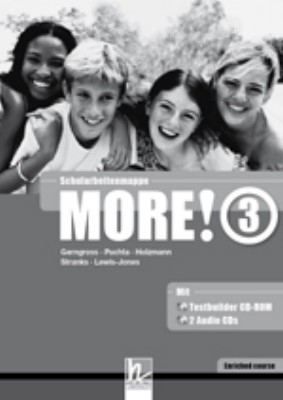 MORE! 3 Enriched Course Schularbeitenmappe mit Testbuilder CD-ROM und Audio CD - Günther Gerngross, Herbert Puchta, Christian Holzmann, Jeff Stranks, Peter Lewis-Jones, Cheryl Pelteret, Julie Penn