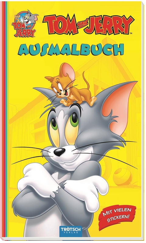 Ausmalbuch "Tom und Jerry"