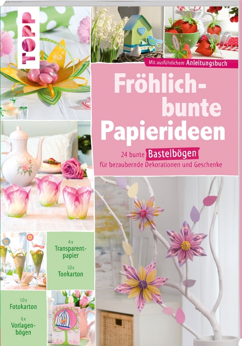 Fröhlich-bunte Papierideen. DIY Paper-Art -  Frechverlag