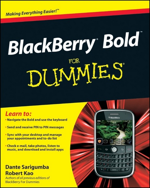 BlackBerry Bold For Dummies - Dante Sarigumba, Robert Kao