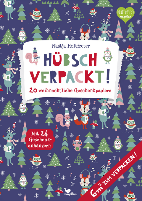 Hübsch verpackt! 20 weihnachtliche Geschenkpapiere