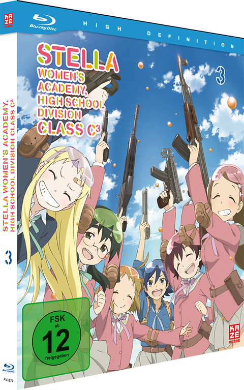 Stella Women's Academy - Mediabook Vol. 3 (Blu-ray) - Masayoshi Kawajiri