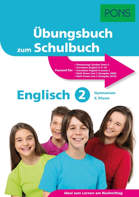 PONS Übungsbuch zum Schulbuch Englisch 2