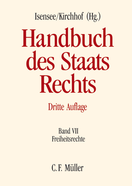 Handbuch des Staatsrechts - Andreas von von Arnauld, Herbert Bethge, Martin Bullinger, Axel Freiherr von von Campenhausen, Matthias Cornils, Kay Hailbronner, Wolfram Höfling, Hans-Detlef Horn, Jörn Ipsen, Josef Isensee, Matthias Jestaedt, Michael Kloepfer, Hanno Kube, Ute Mager, Detlef Merten, Stefan Mückl, Ralf Müller-Terpitz, Albrecht Randelzhofer, Edzard Schmidt-Jortzig, Fabian Wittreck