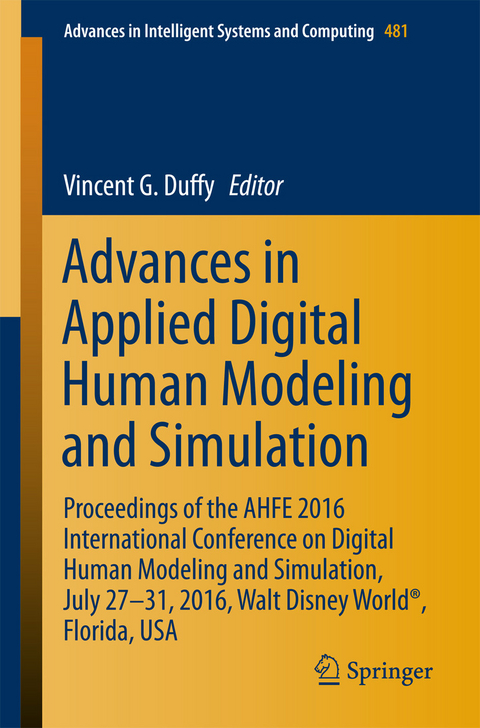 Advances in Applied Digital Human Modeling and Simulation - 