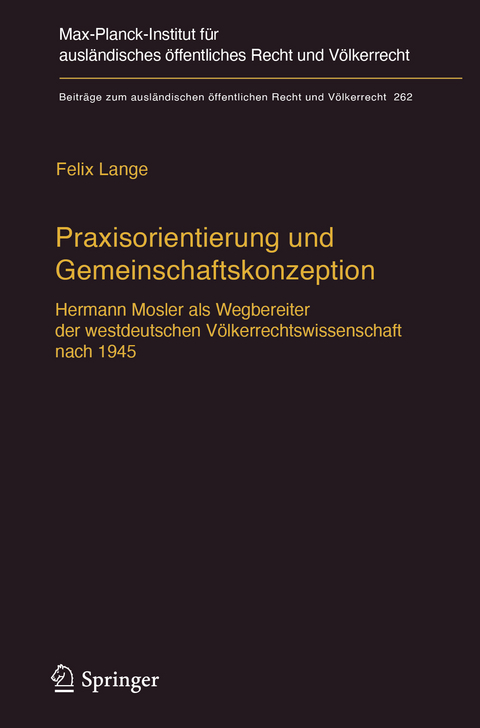Praxisorientierung und Gemeinschaftskonzeption - Felix Lange