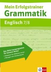 Mein Erfolgstrainer Grammatik Englisch 7/8