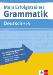 Mein Erfolgstrainer Grammatik Deutsch 5/6 - Gerhard Schwengler