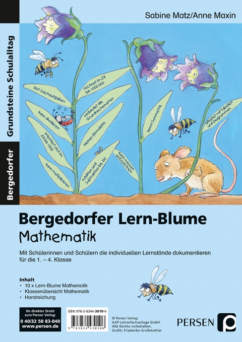 Bergedorfer Lern-Blume Mathe - Sabine Matz, Anne Maxin